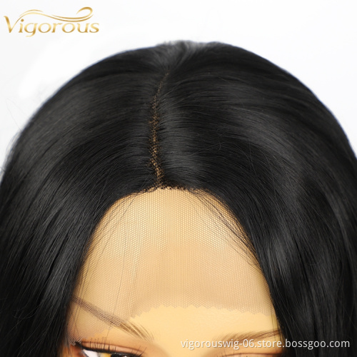 Pre Plucked Glueless Cosplay Hot Selling Bob High Temperature Heat Resistant Curly Under $20 Synthetic Hair Lace Front Wigs